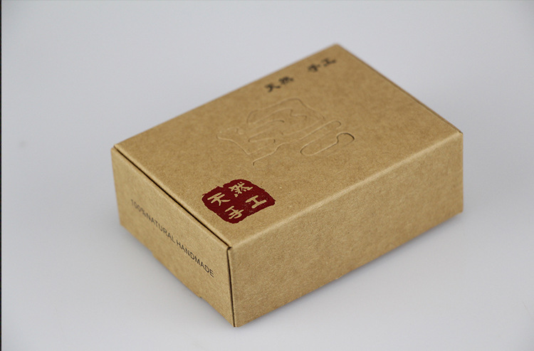 手工皂盒 牛皮紙盒